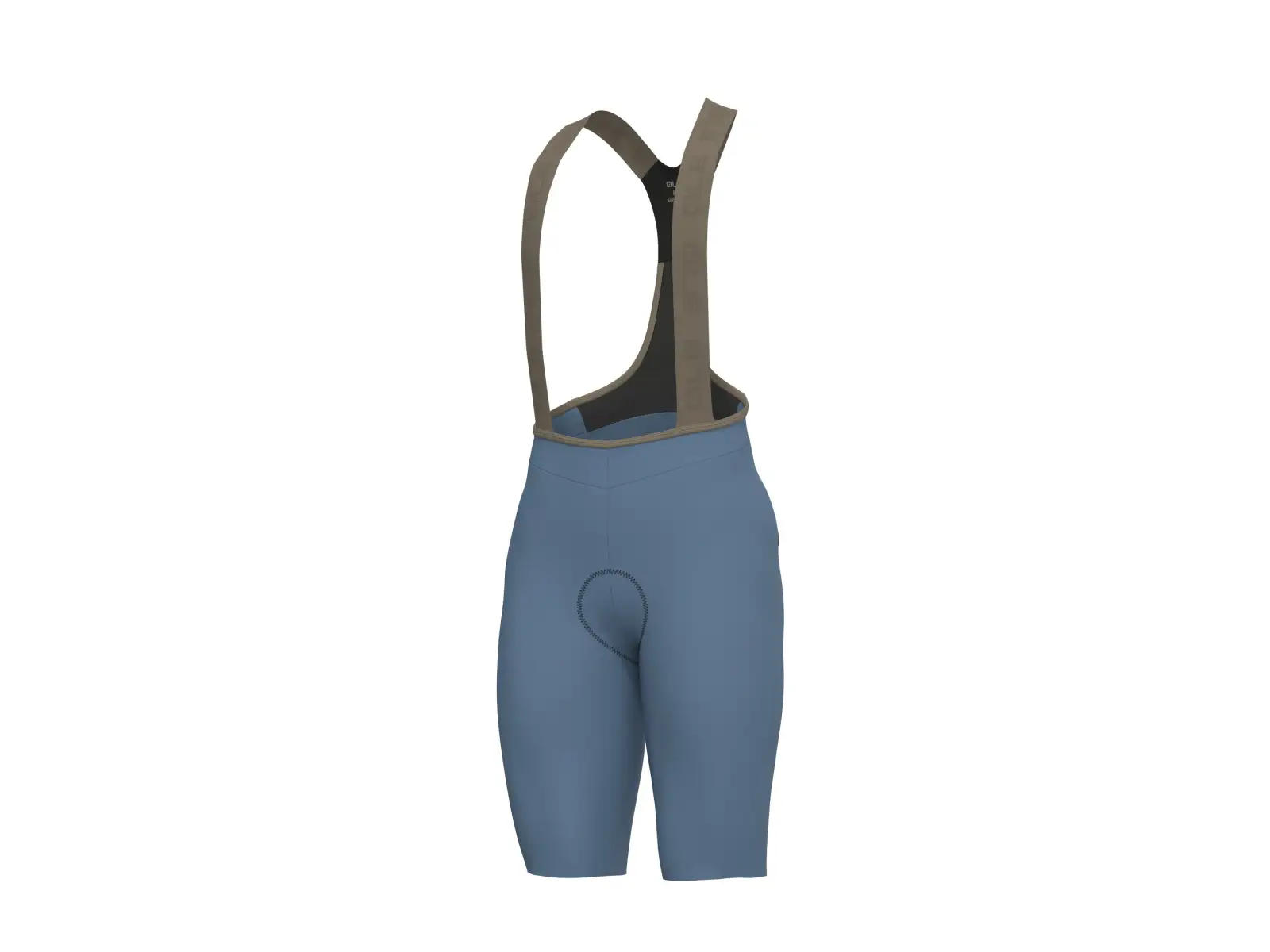Alé PR-E Master 2.0 Herren-Shorts mit Einsatz und Hosenträgern Steel Blue
