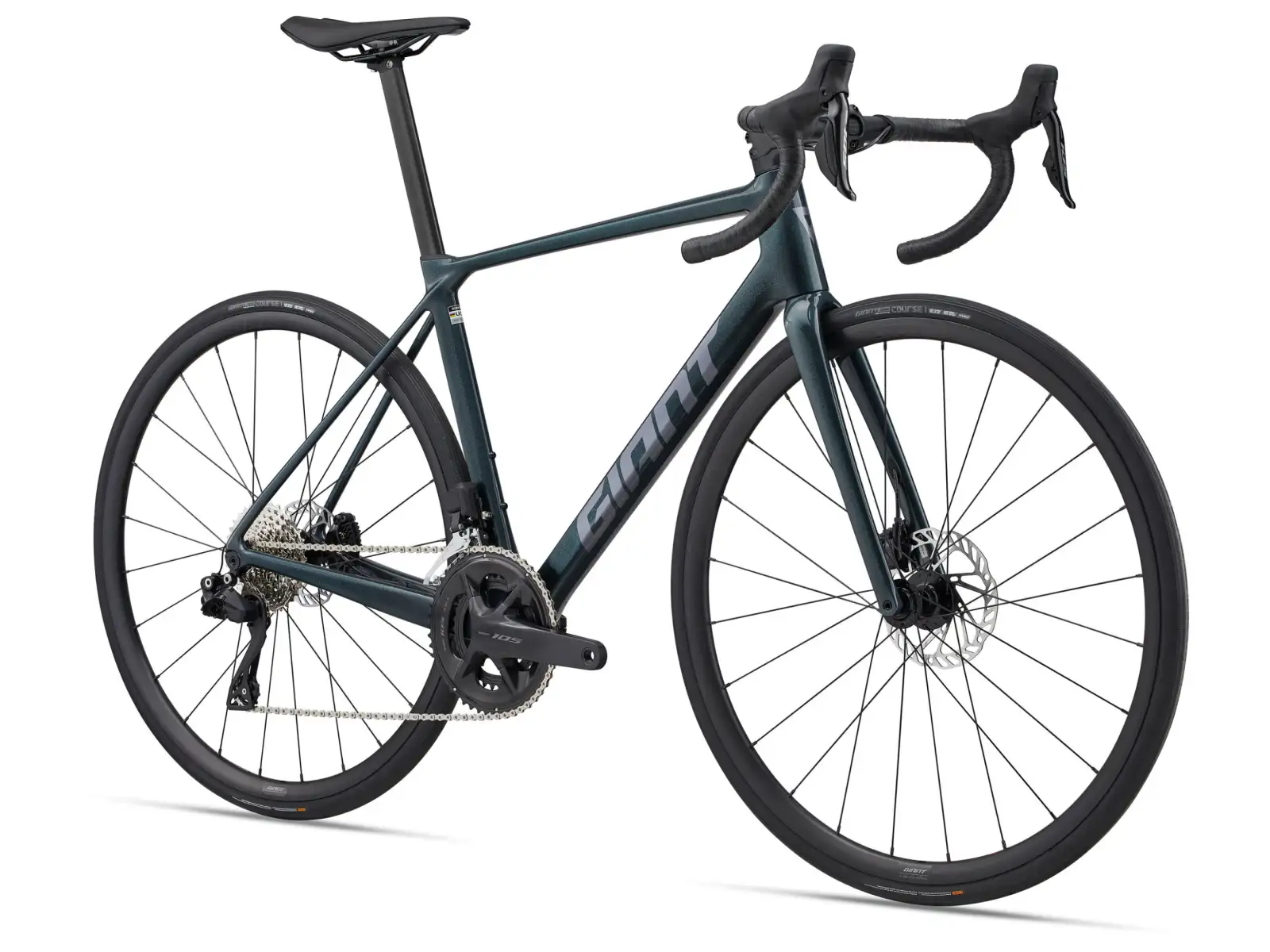 Giant TCR Advanced 1 Gravelrad Asphalt Green
