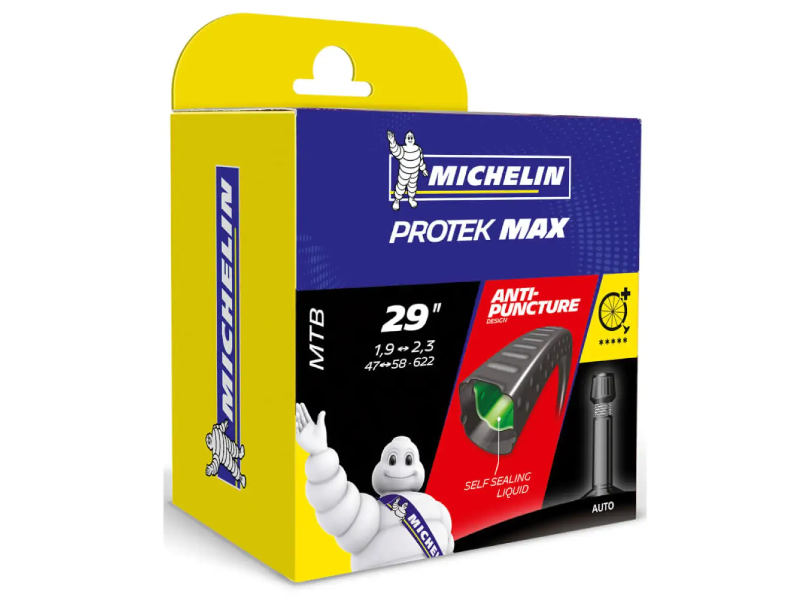 Michelin Protek Max 29x1,85-2,40" Schlauch mit Presta-Ventil 48 mm