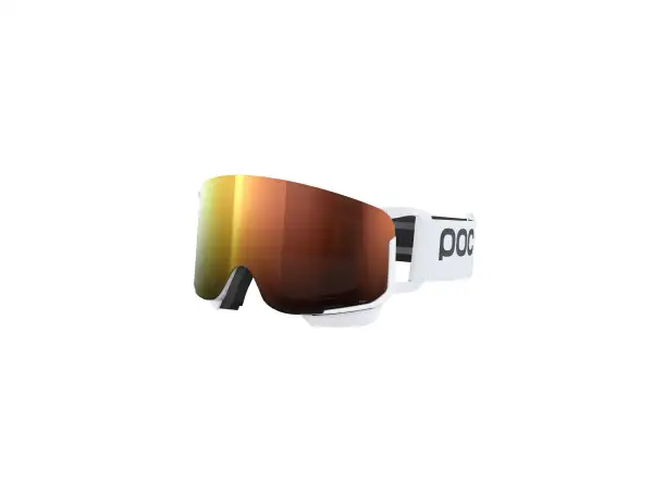 POC Nexal Mid WF Skibrille Hydrogen White/Partly Sunny Orange