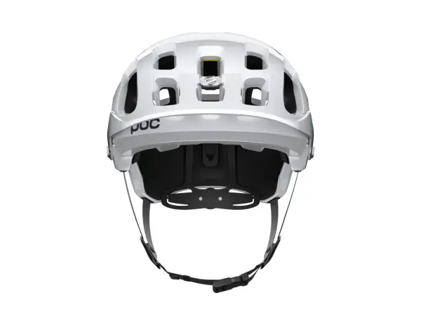 POC Tectal Race MIPS Helm Hydrogen White/Uranium Black.