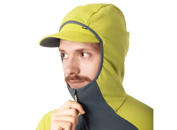 Dynafit Radical Polartec Hooded Herrenjacke Golden Lime/0720