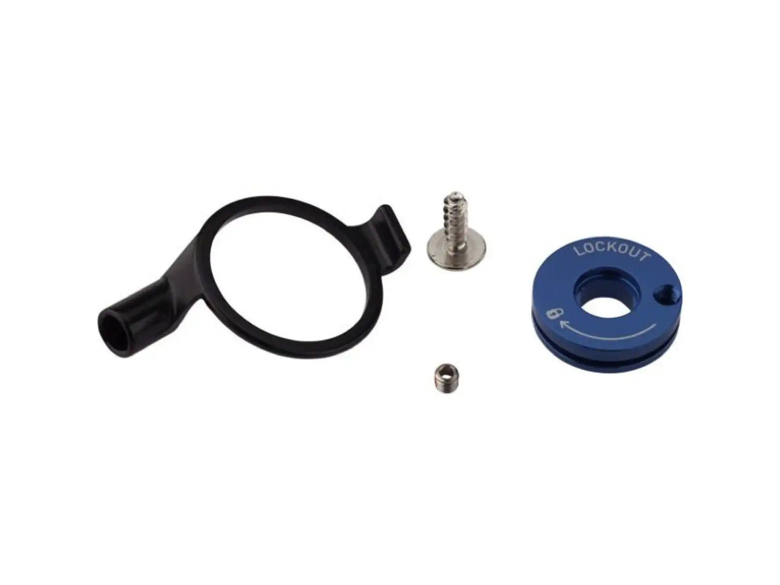 Rock Shox Remote Spool/Cable Clamp Kit XC32 / Recon Silver