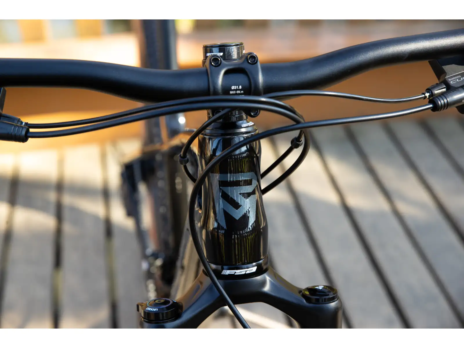 Rock Machine Blizz Cr 20 Mountainbike Gloss Basalt Black