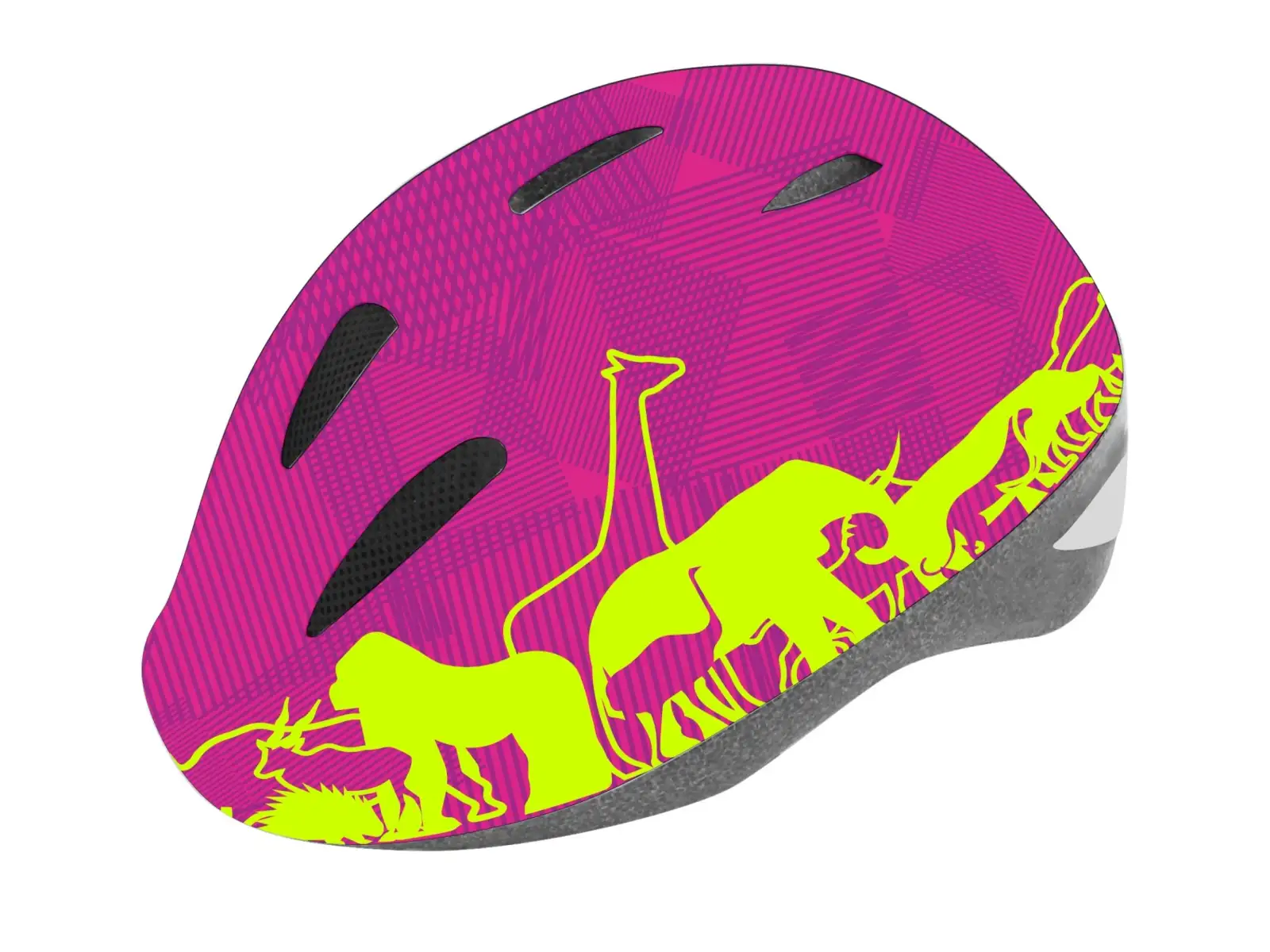 Force Fun Animals Kinderhelm fluor/rosa