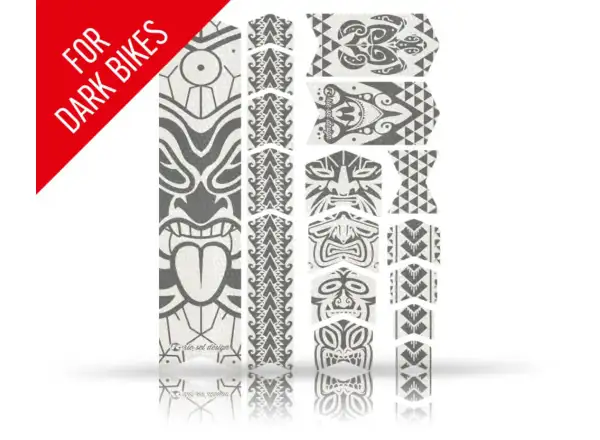 Rie:sel Design Tape 3000 Rahmenfolie Maori-Grau
