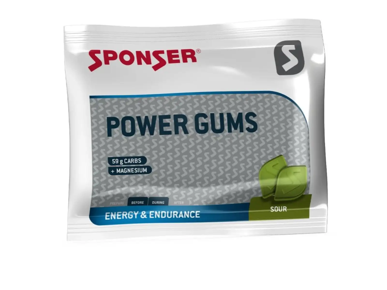 Sponser Power Gums energy Gummidrops Sour 10 Stk. 75 g