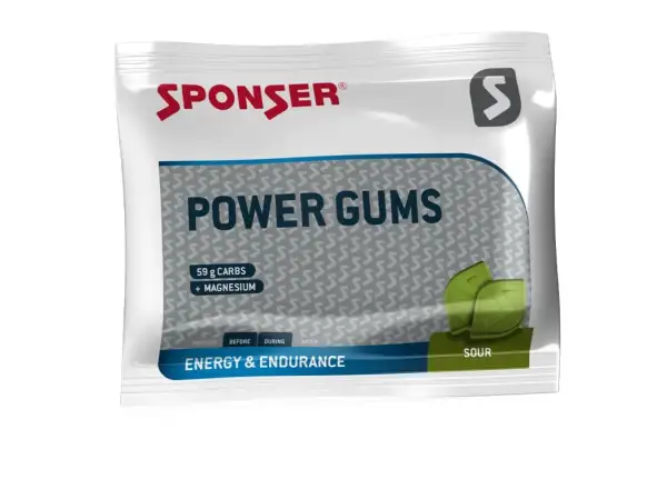Sponser Power Gums energy Gummidrops Sour 10 Stk. 75 g