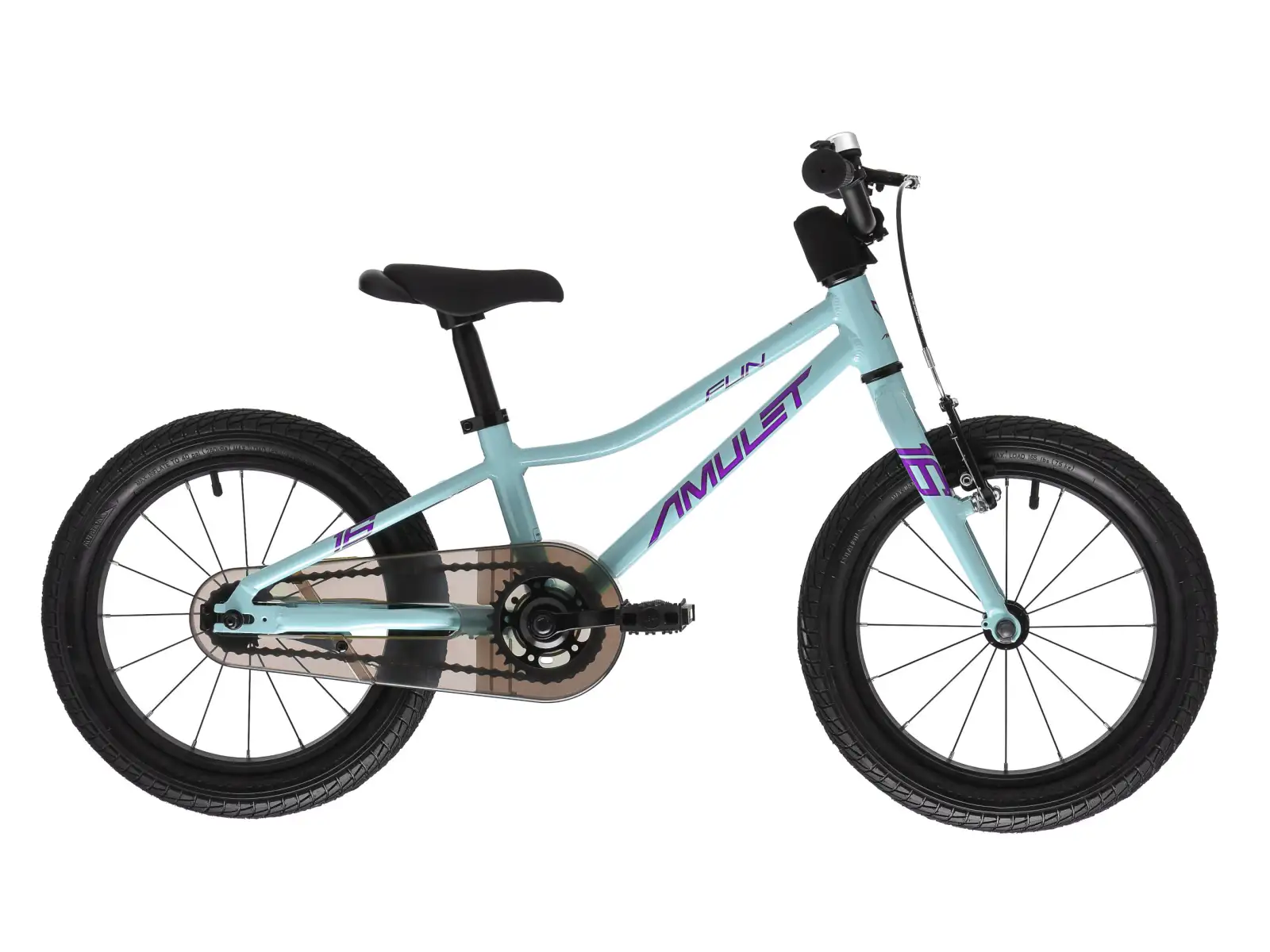 Amulet 16 Fun Kinderfahrrad celeste blue/purple