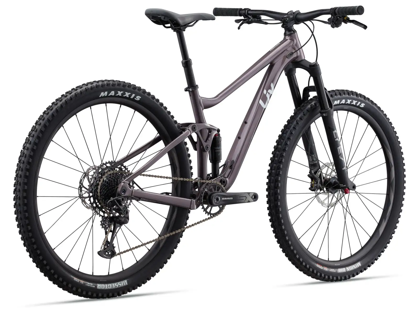 Liv Embolden 29 1 Damen-Mountainbike Charcoal Plum