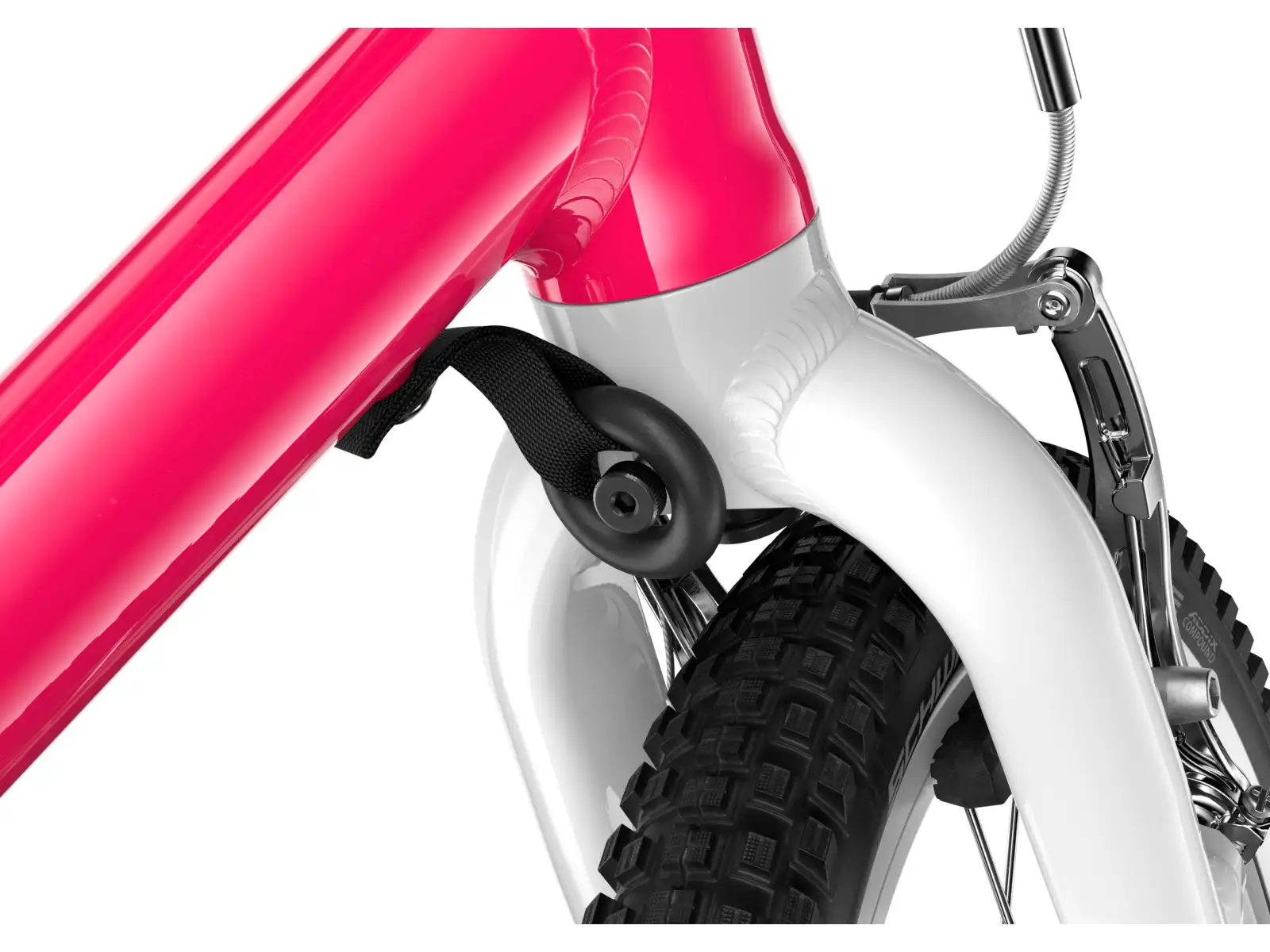 Woom GO 1 Plus Hot Pink 14 Kinderlaufrad