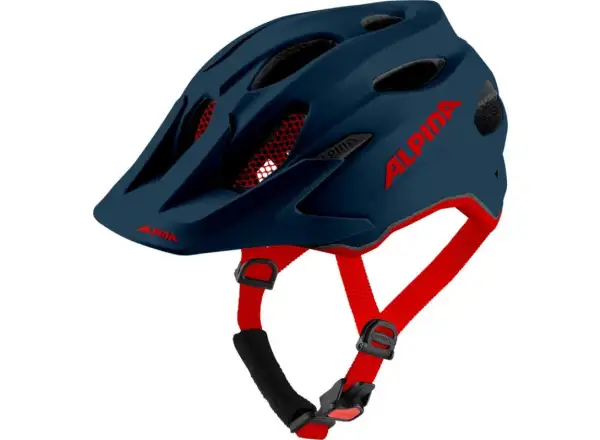 Alpina Carapax Jr. Kinderhelm Indigo matt