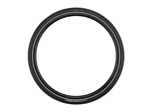 Schwalbe 55-559 Motion Big Apple E-25 Draht, RaceGuard Reifen Schwarz/Reflex