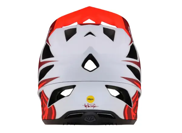 Troy Lee Designs Stage MIPS Helm Valance rot