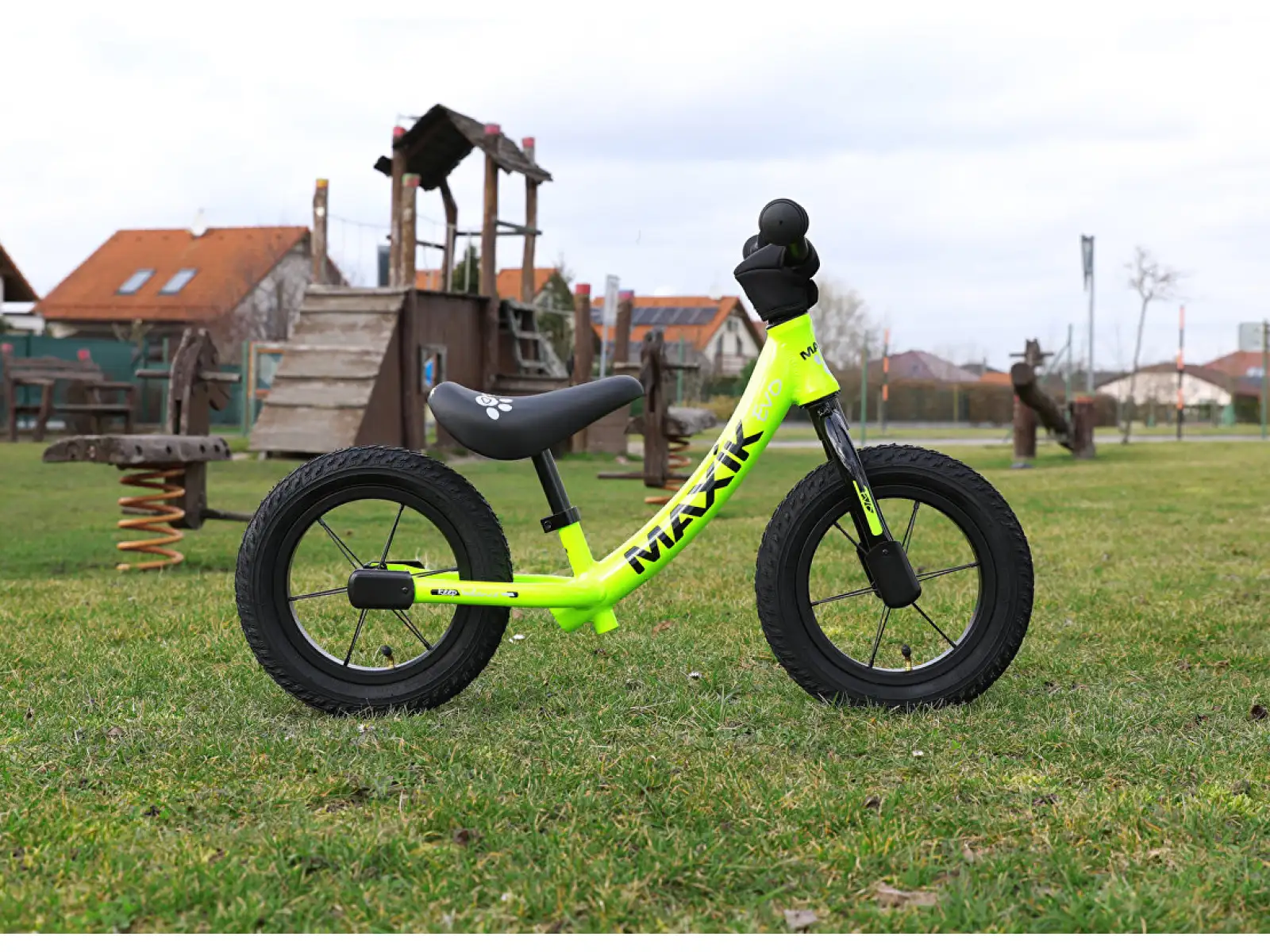 Max1 Maxík Evo Lite Laufrad gelb/schwarz