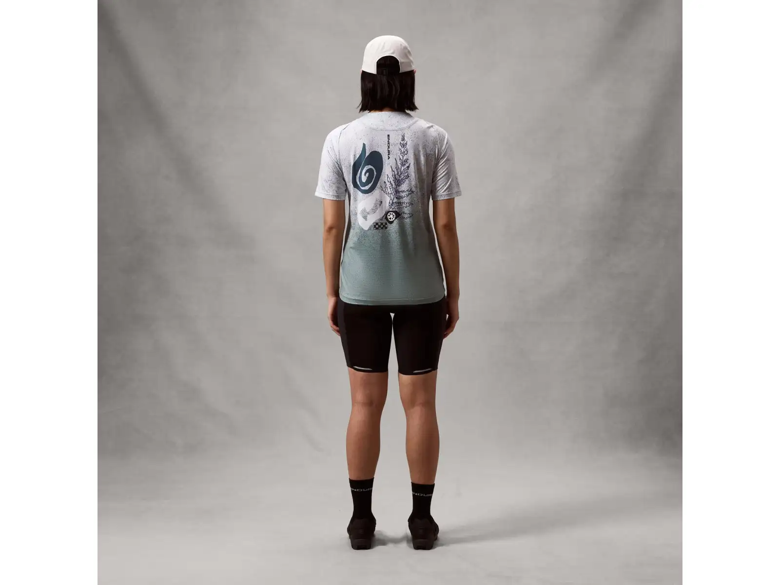 Endura SingleTrack Damen T-Shirt Kurzarm Aero Blue