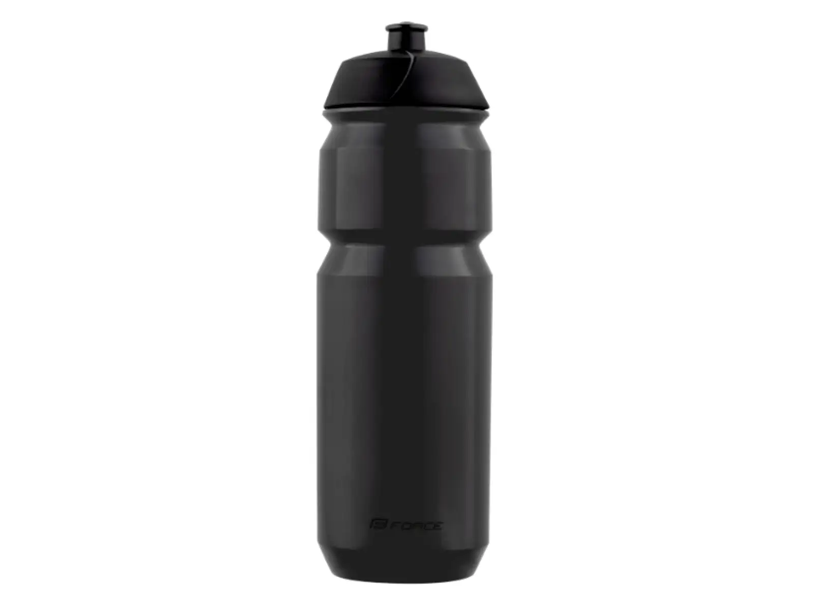 Force Divide Fahrradflasche 750 ml transparent schwarz/schwarz