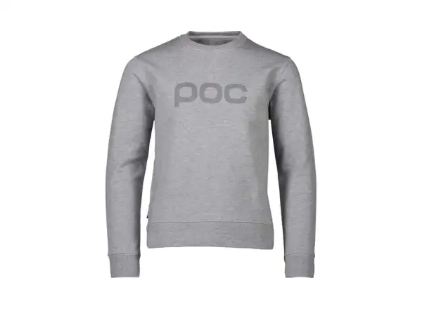 POC Transit Crew Jr Kinderhoodie Grey Melange