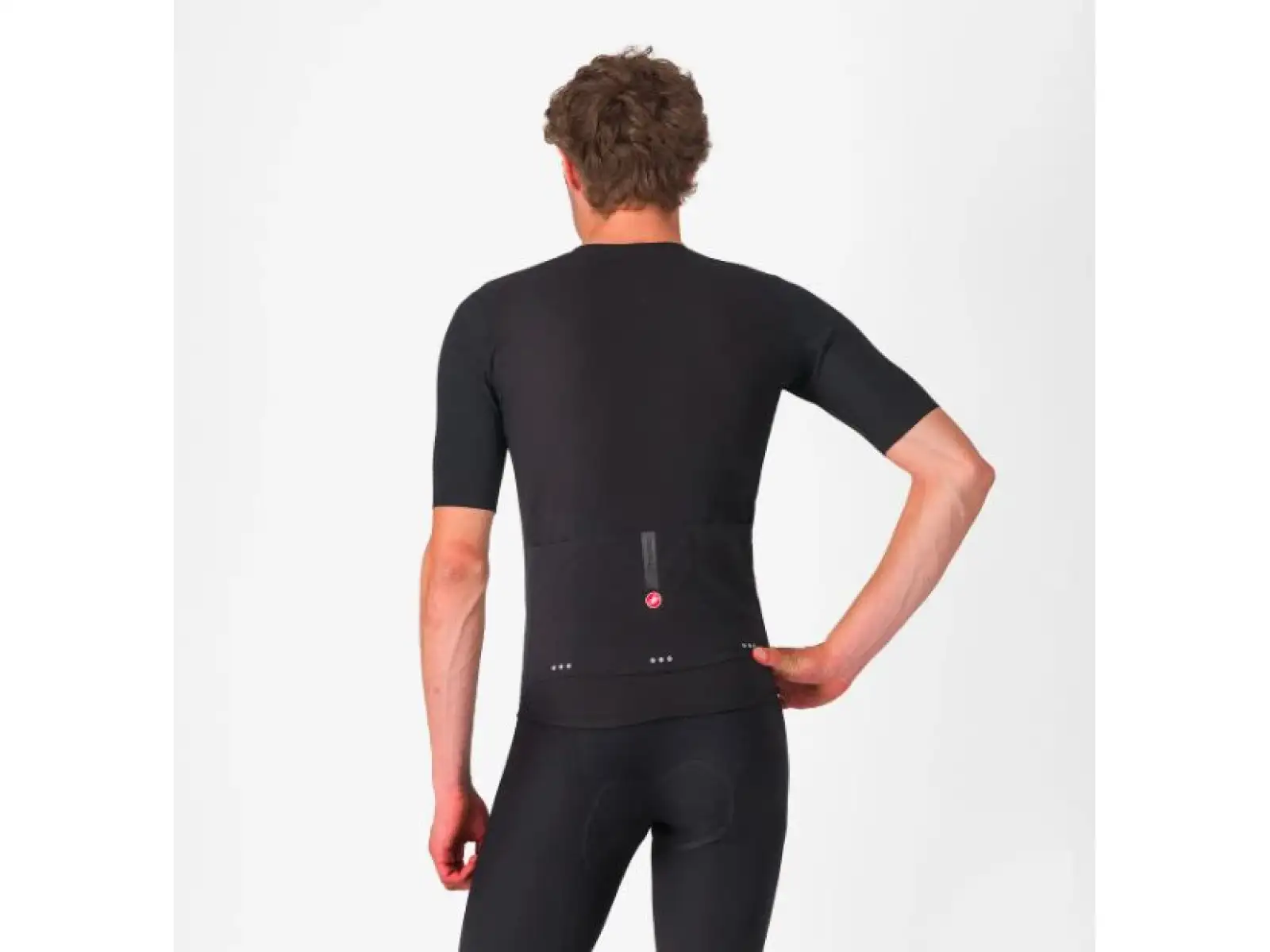 Castelli Premio Evo Herren Trikot Kurzarm Light Black