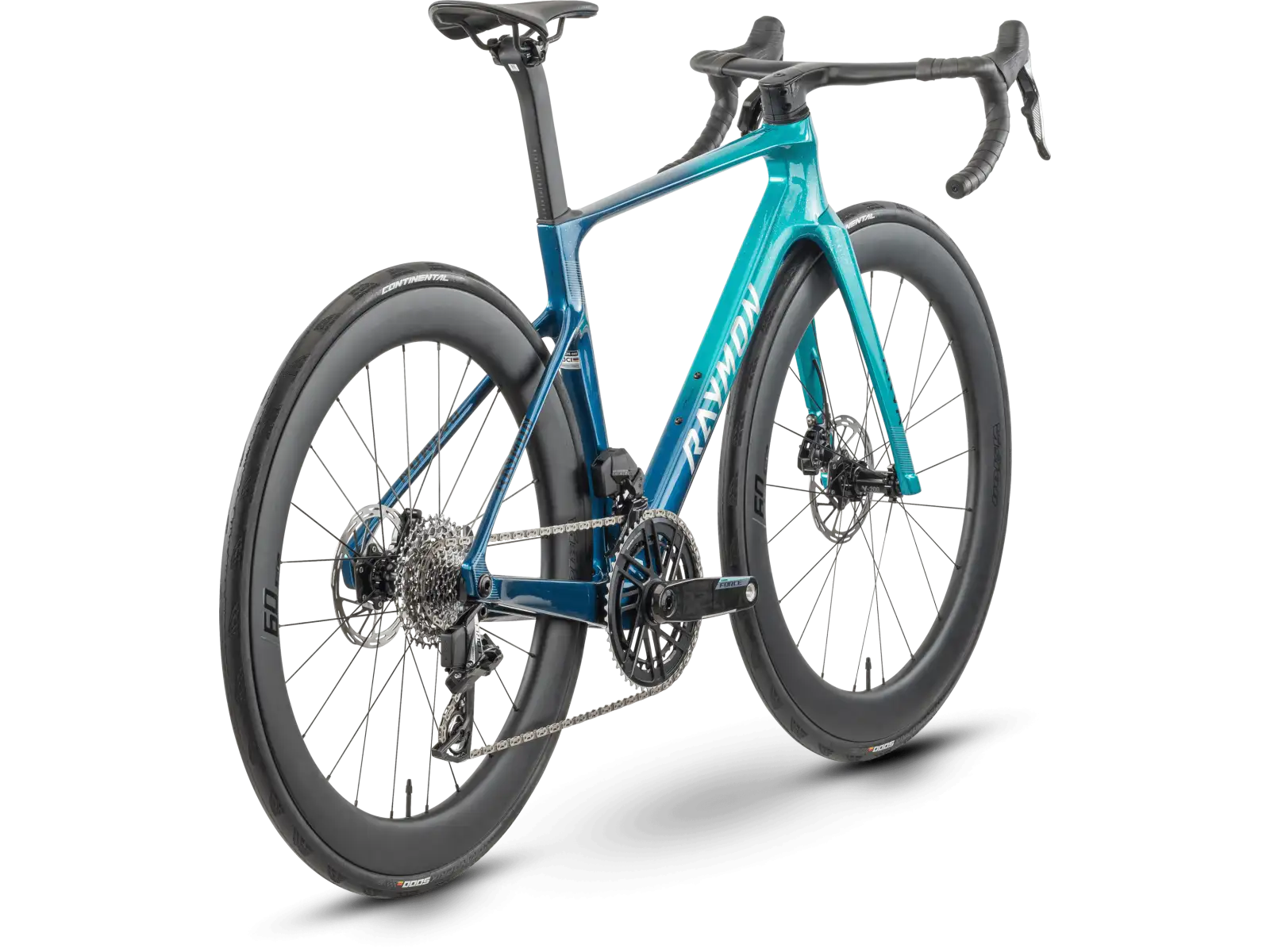 Raymon Arva Evo 24S Force E1 AXS Rennrad ocean fade/chrome
