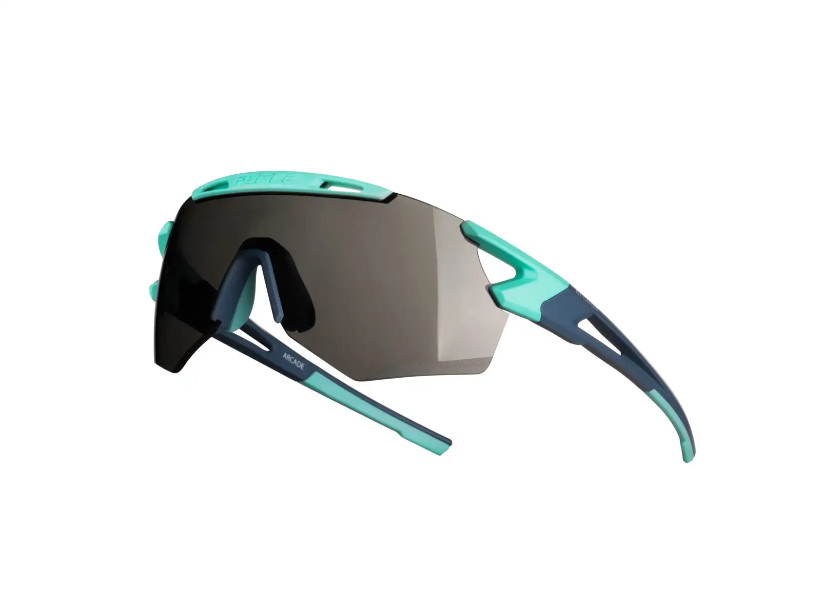 Force Arcade Fahrradbrille Mint-Sturmblau/Schwarz polarisierte Gläser