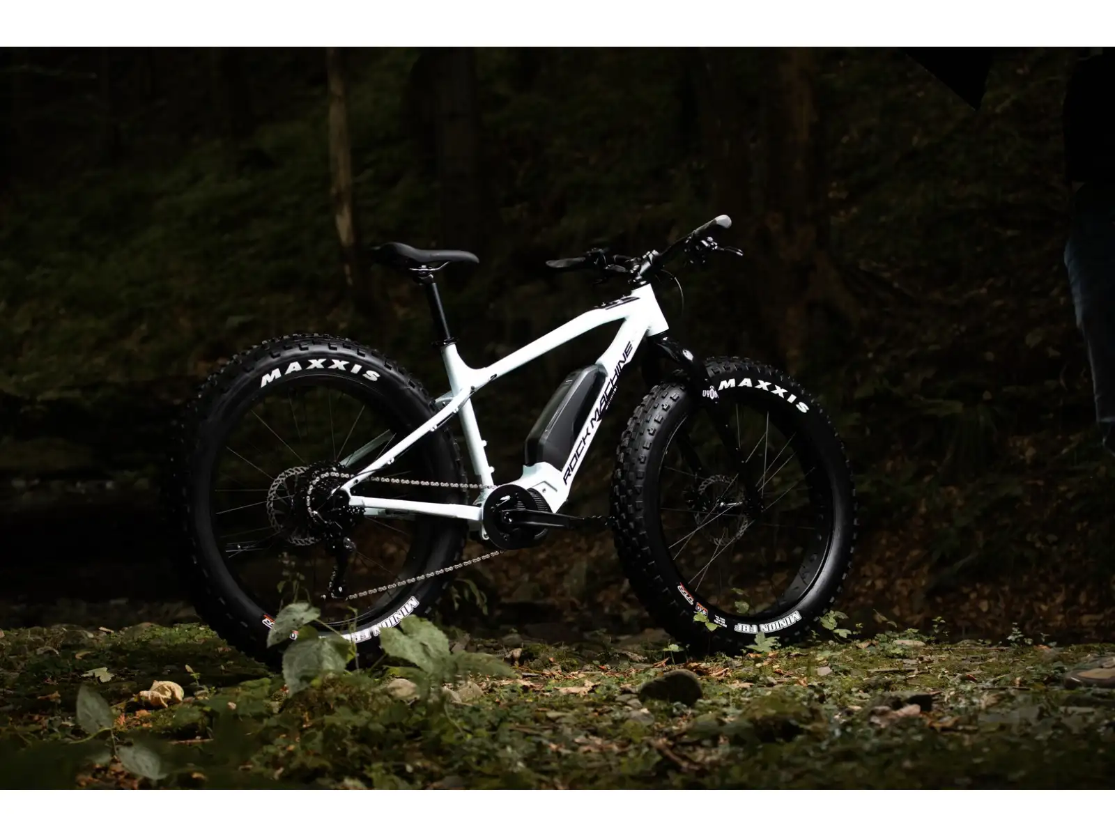 Rock Machine VYÖRY e50 S Fatbike E-Bike Gloss White/Black MUSTER