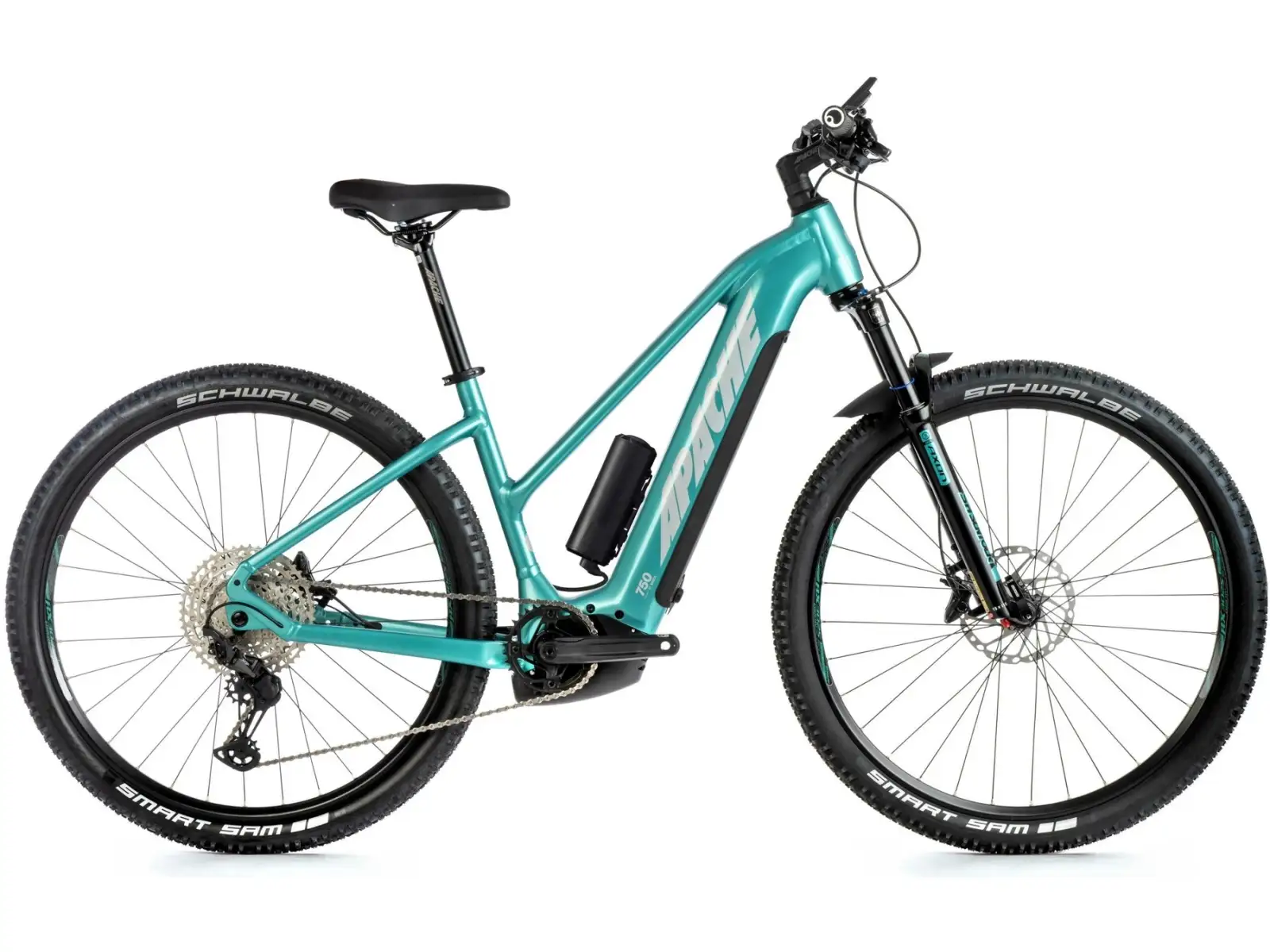 Apache Hupahu 2 Lady Damen E-Mountainbike (Bosch 1000 Wh) Türkis
