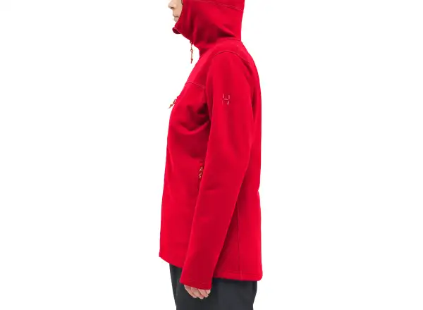 Haglöfs Rosson Mid Damen-Sweatshirt rot