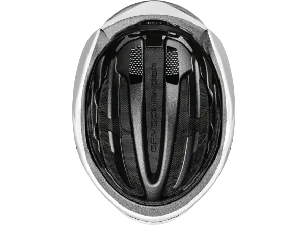 Abus Gamechanger 2.0 Helm Glanz Silber