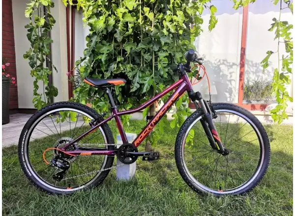 Rock Machine Catherine 24 VB Kinder-Mountainbike Gloss Crimson/Neon Orange/Crimson