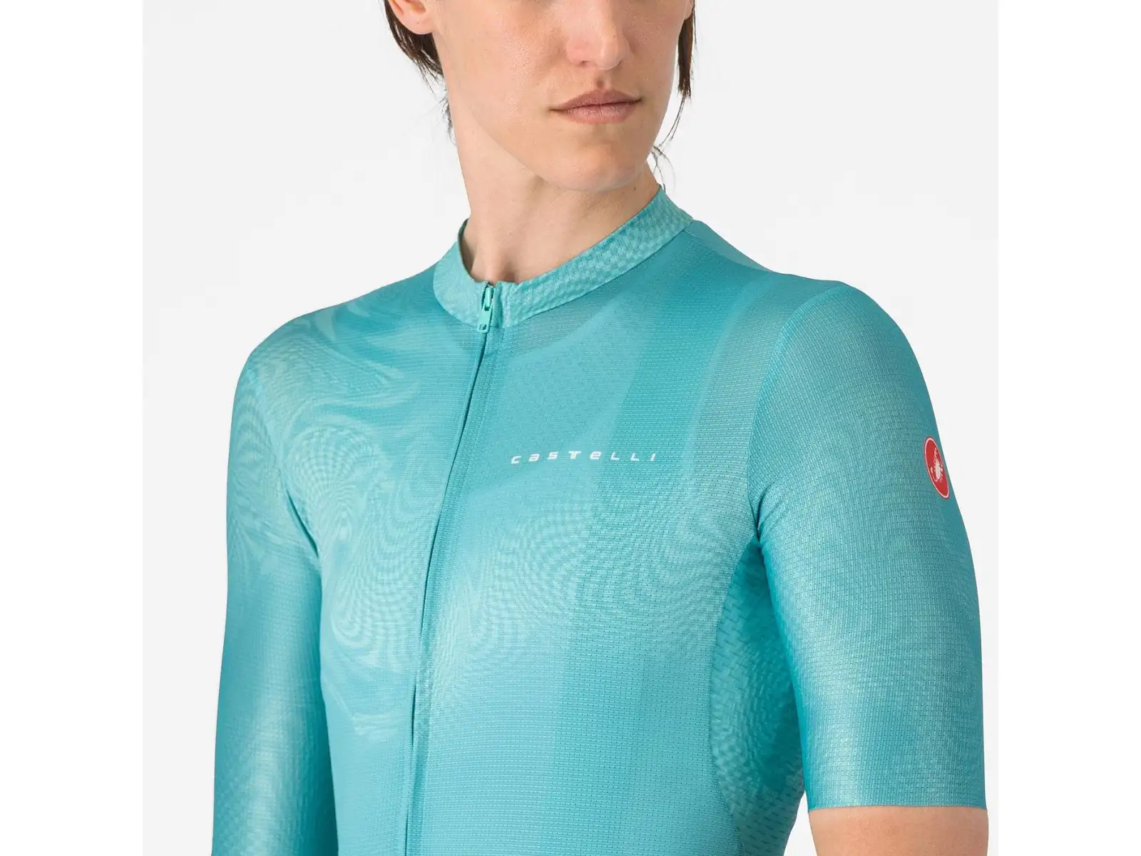 Castelli Fantasia Damen-Trikot Kurzarm Pool Blue
