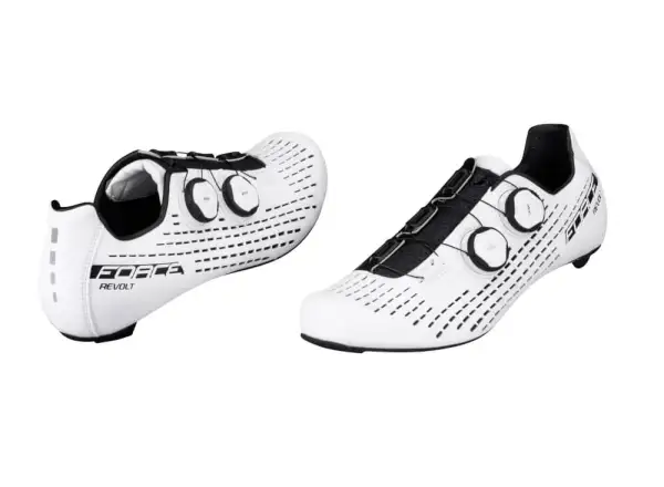 Force Revolt Carbon Road Radfahren Herren Rennradschuhe Weiß