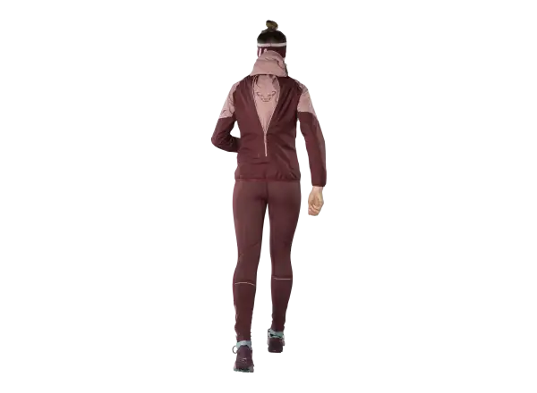 Dynafit Winter Damen Langlaufleggings Burgundy
