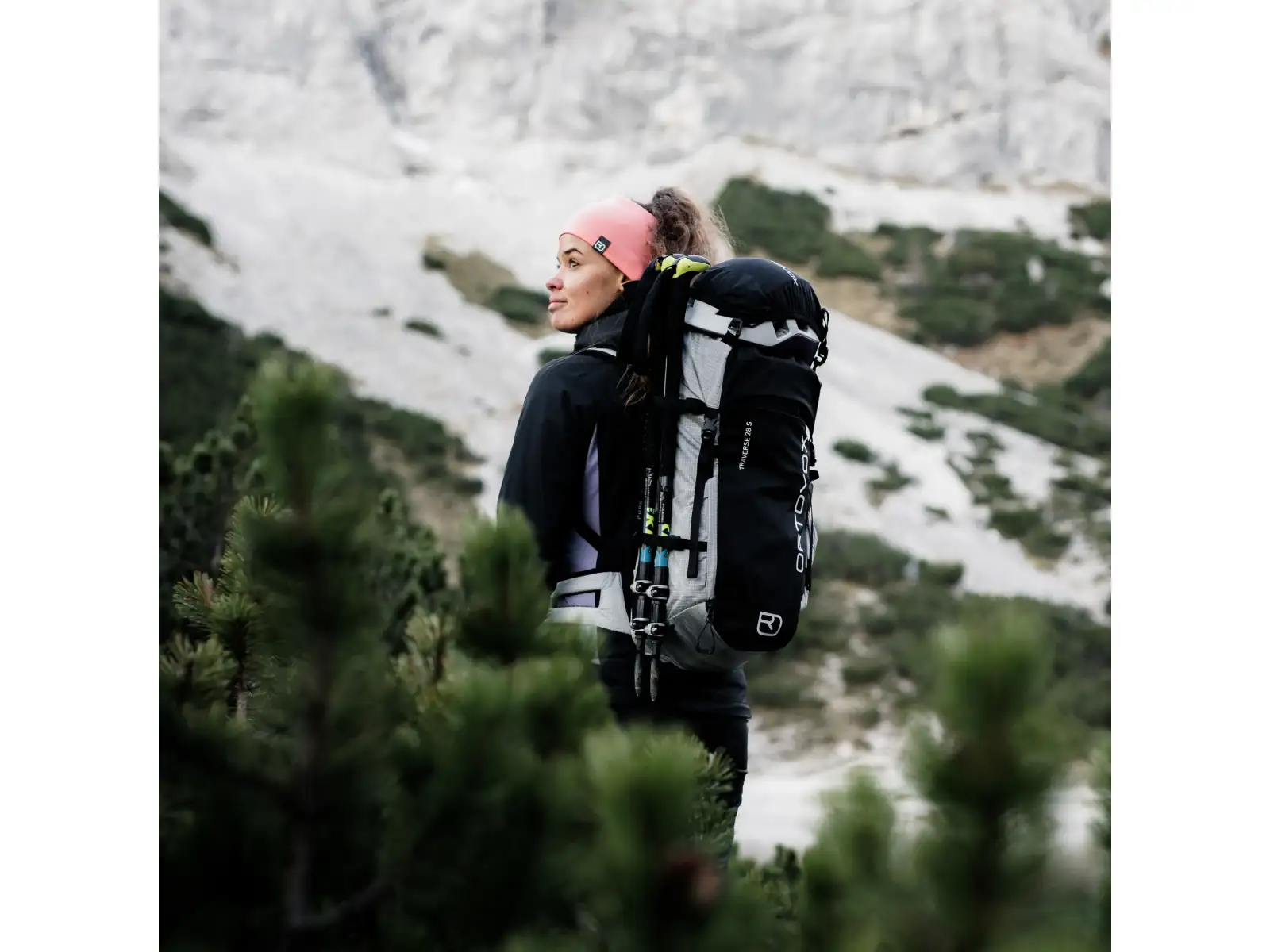 Ortovox Traverse Pure 28 S Kletterrucksack 28 l Grey Marble
