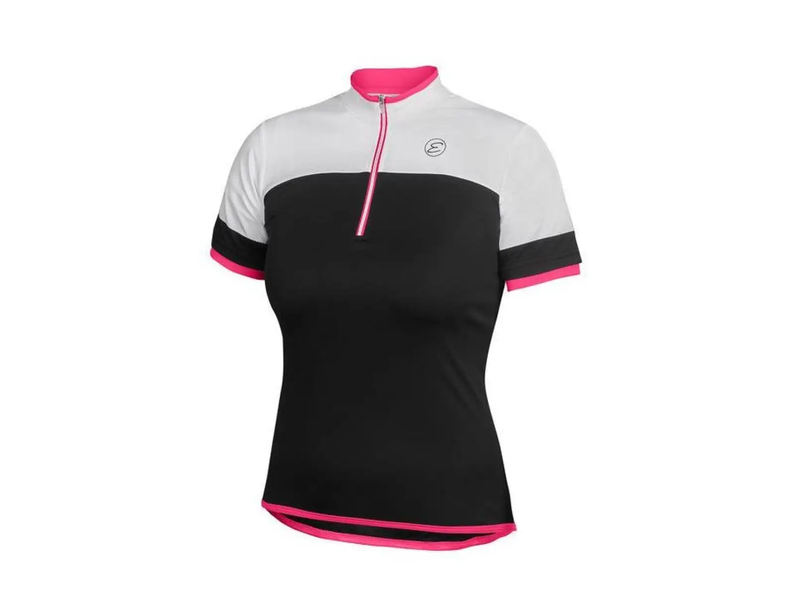 Etape Clara Damen Kurzarmtrikot schwarz/rosa