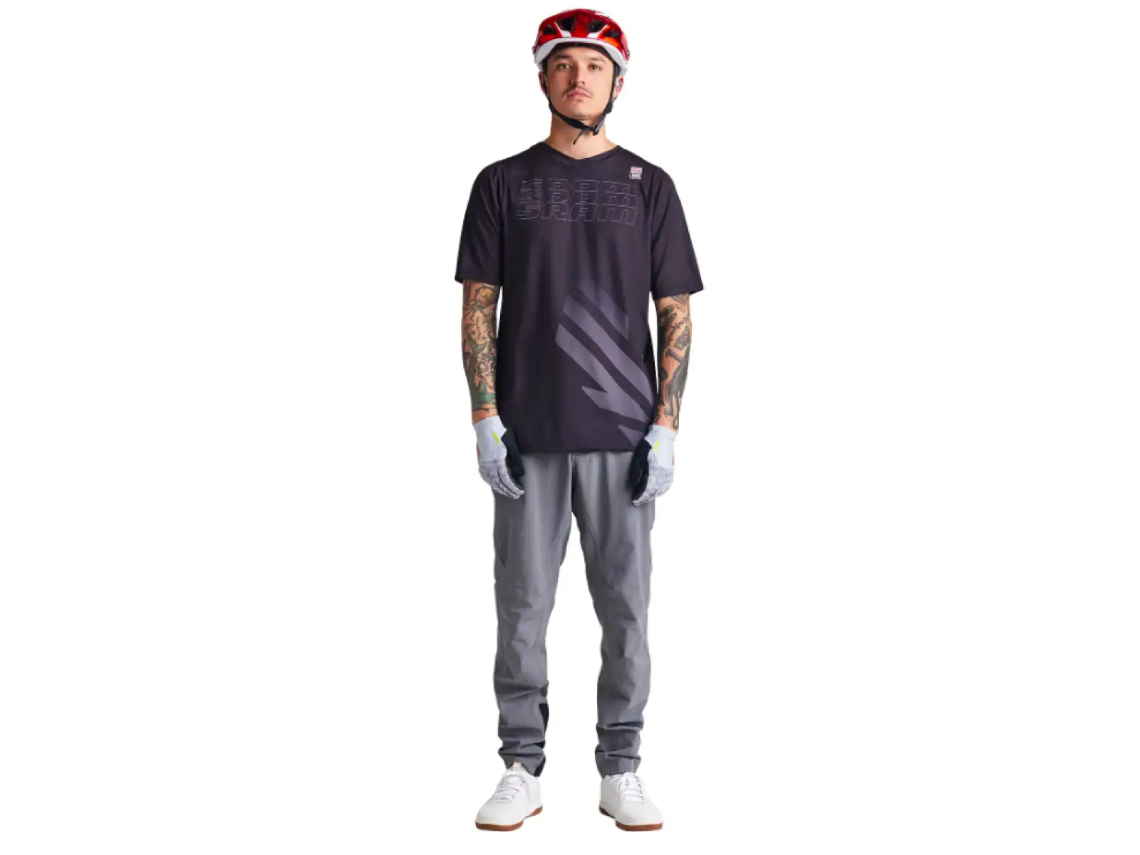 Troy Lee Design Skyline SRAM Eagle One Herren-Trikot kurzarm Black