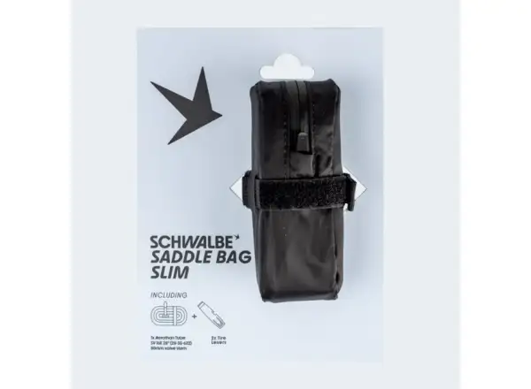 Schwalbe Aerothan 28" Rennradschlauch SV16E (80mm) + Tasche und Reifenheber