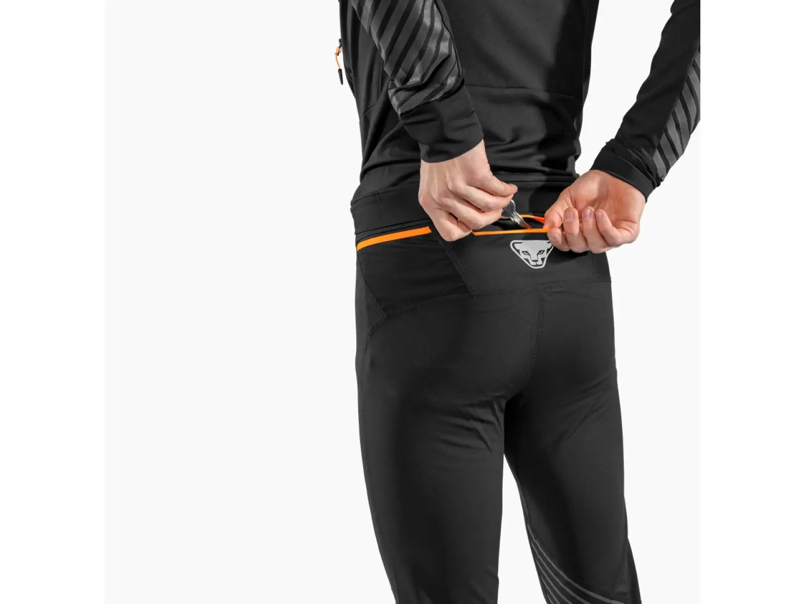 Dynafit Reflective Herrenleggings Black Out