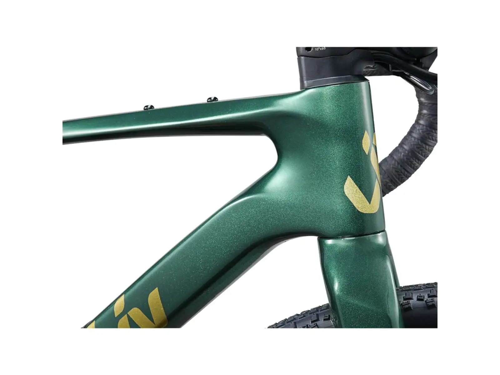 Liv Devote Advanced 2 Gravelbike im Kelp Forest Design.