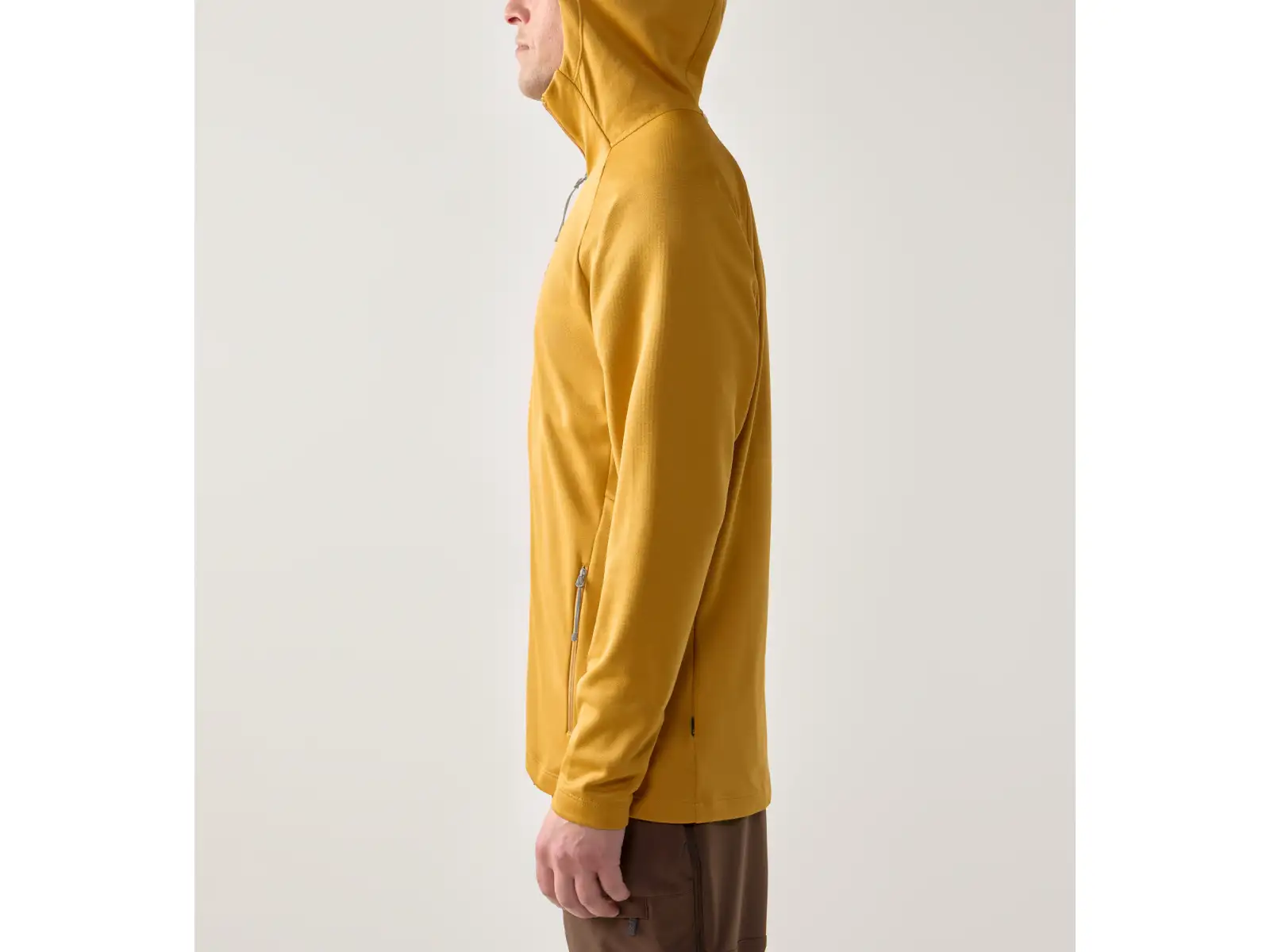 Haglöfs Korp Mid Hood Kapuzenpullover Clay Yellow
