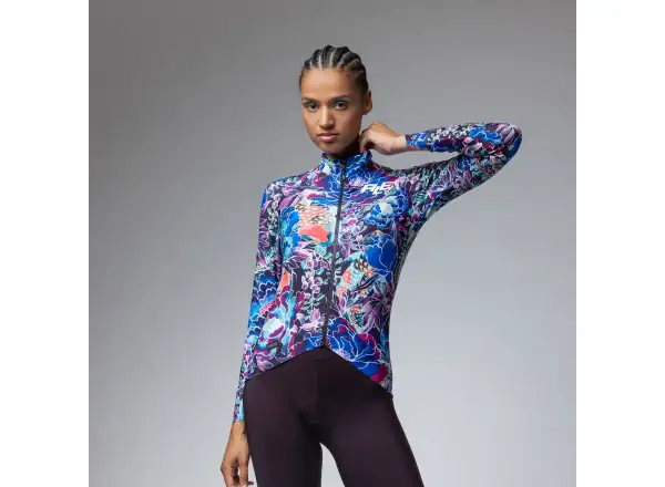 Alé PR-E Jardin Damen Thermotrikot Langarm Purple Combo