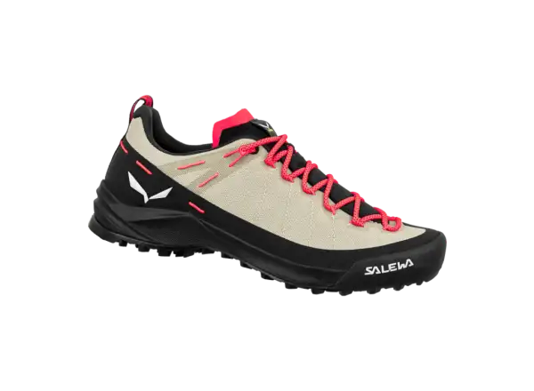 Salewa Wildfire Canvas Damenschuhe Haferflocken/Schwarz