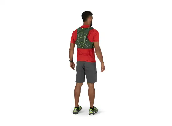 Osprey Duro 1.5 Laufweste 1,5 l + 2x Flasche Hydraulics 0,5 l Seaweed Green/Limon
