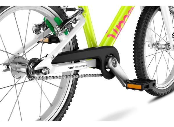 Woom GO 3 Kinderfahrrad neon lime