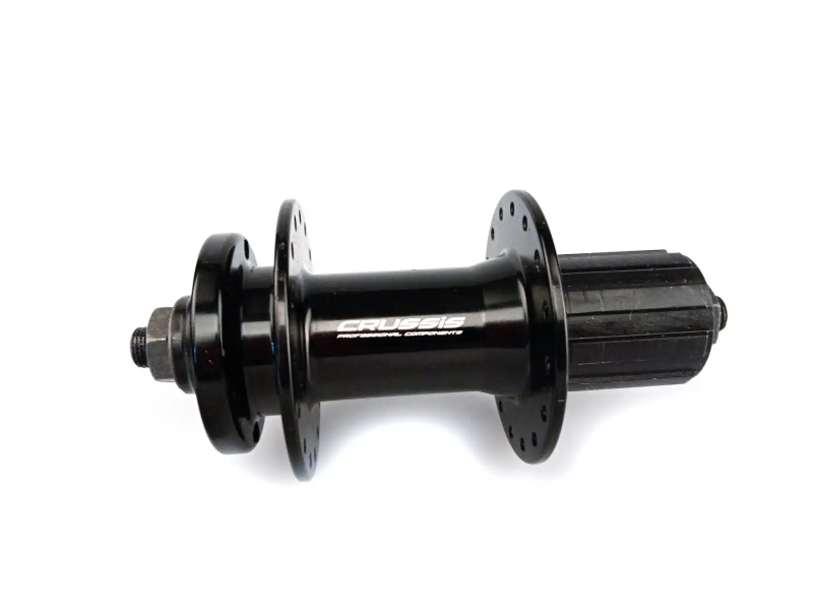 Crussis Hinterradnabe CRUSSIS für Schnellspanner, 32L, schwarz