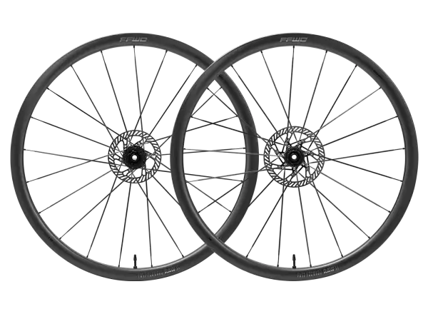 FFWD RAW CS 33 Straßenräder Matt Schwarz