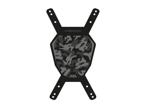 All Mountain Style Number Plate Startnummernschild Camo/Black
