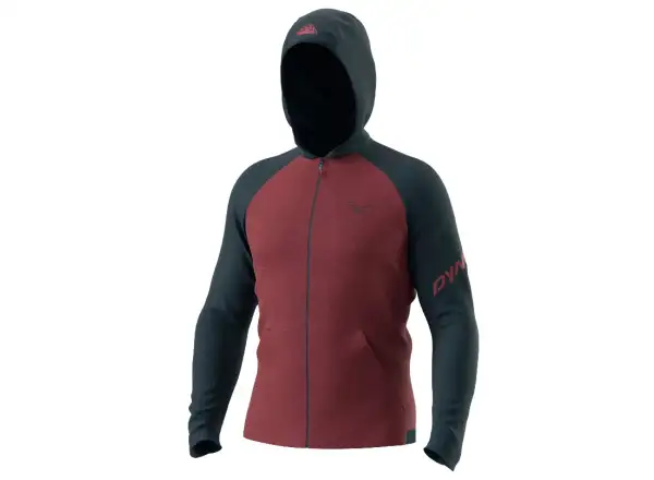 Dynafit 24/7 Polartec Herren Kapuzenpullover Burgundy