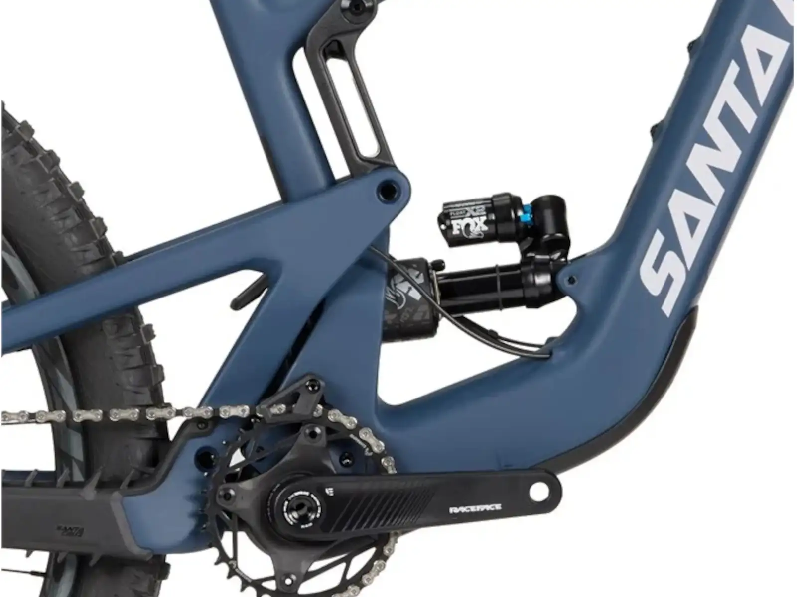 Santa Cruz Heckler SL 1 C MX Stout vollgefedertes E-Bike Matte Dark Blue