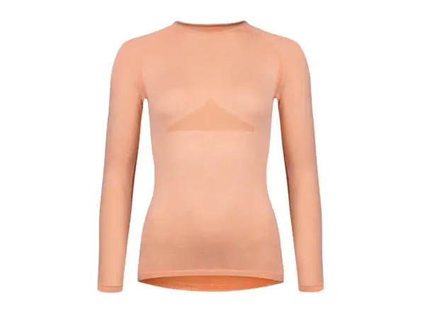 Force Soft Lady Damen Funktionsshirt langarm apricot